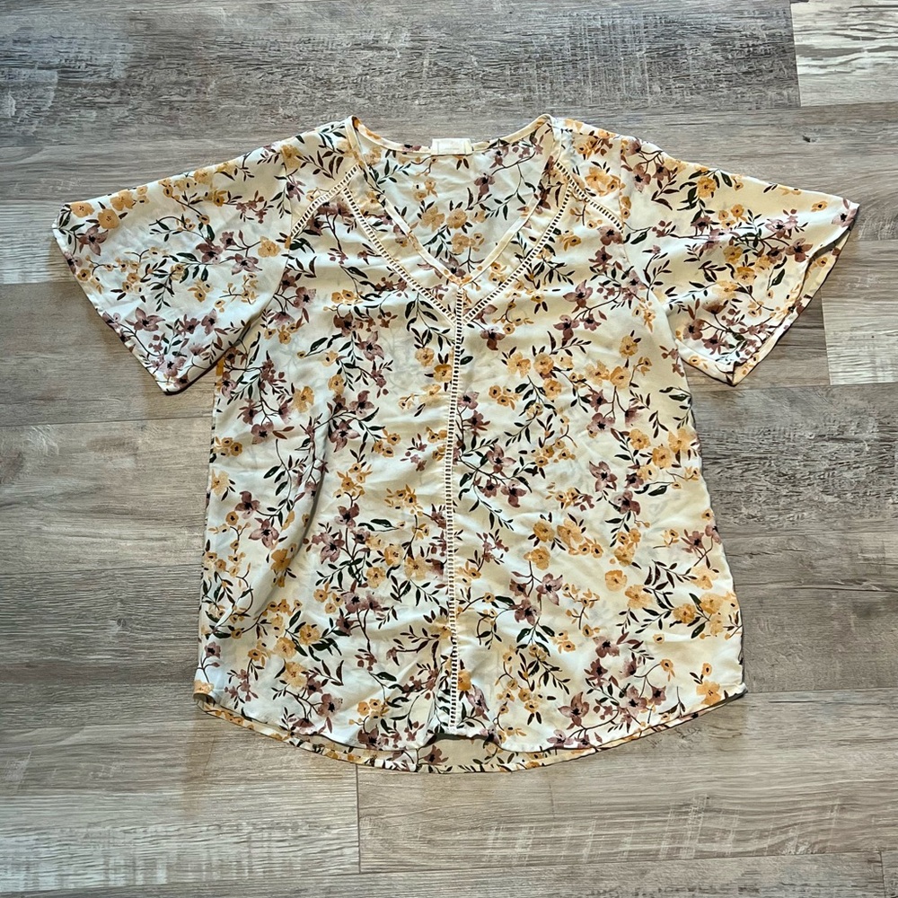 Flowy Floral Top